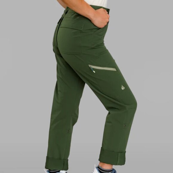 GNARA Go There Pants SheFly Pee GoFly with Fly Forest Green Hiking Pants 6 Pine - Picture 1 of 9